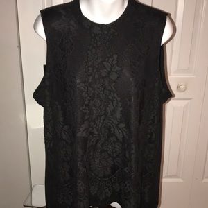 Lacy Sleeveless Top